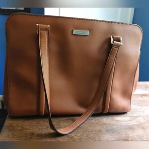 Kate Spade brown/tan shoulder purse
